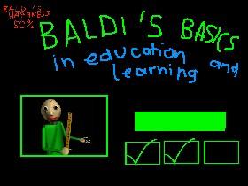 Baldi’s Basics In Education And Learning Vers 2.0 1 1