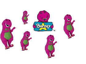 tap the barney :) 