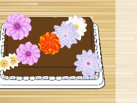 flower cake decorating🎂