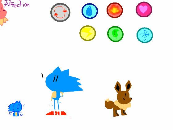 sonic and the eeveelutions 1