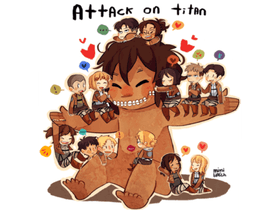 Cute Attack on Titan.