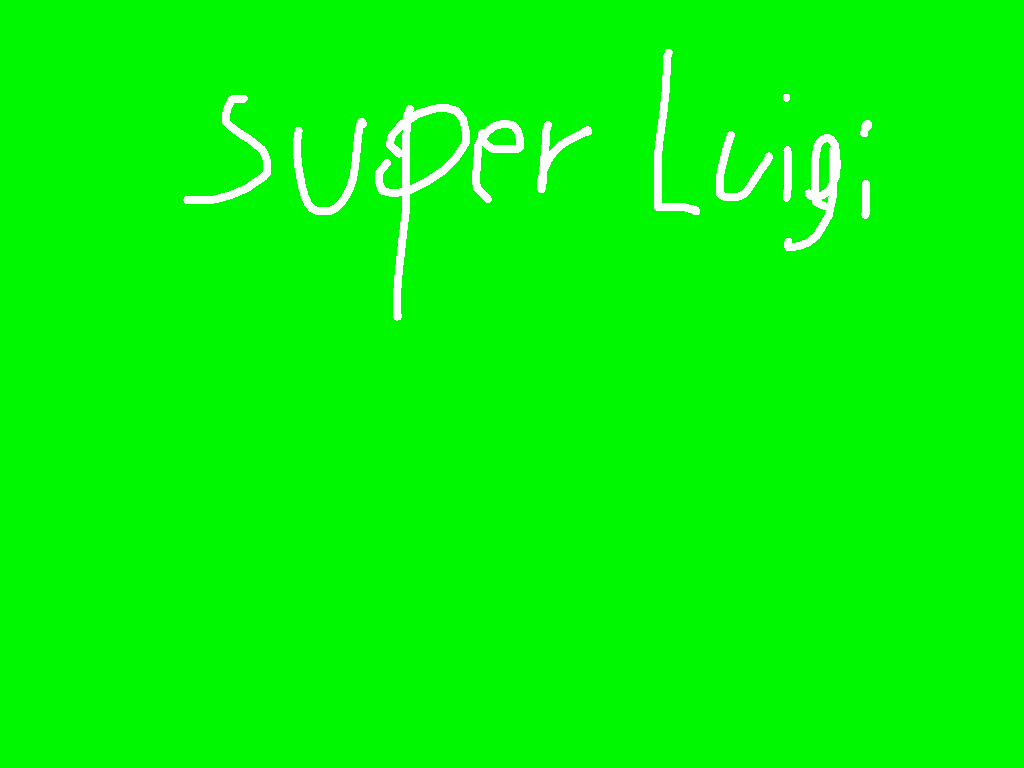 Super Luigi power-ups
