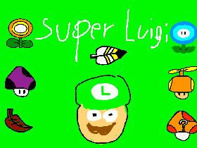 Super Luigi power-ups
