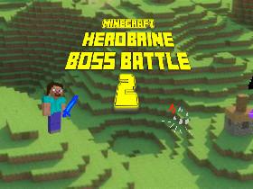 minecraft herobrine boss battlrtrtr