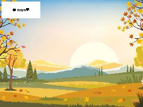 Autumn Day - Story Game 1