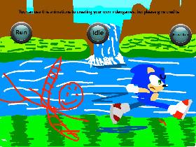 run sonic hes coming!!