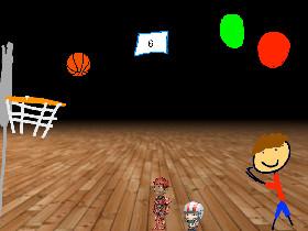 Bob and freinds play basketball  1 1