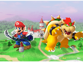 Mario vs Bowser Showdown 1