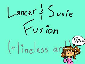 Lancer & Susie Fusion (animation) 1