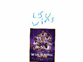LSU National CHAMPS we will rock you 1 1 1