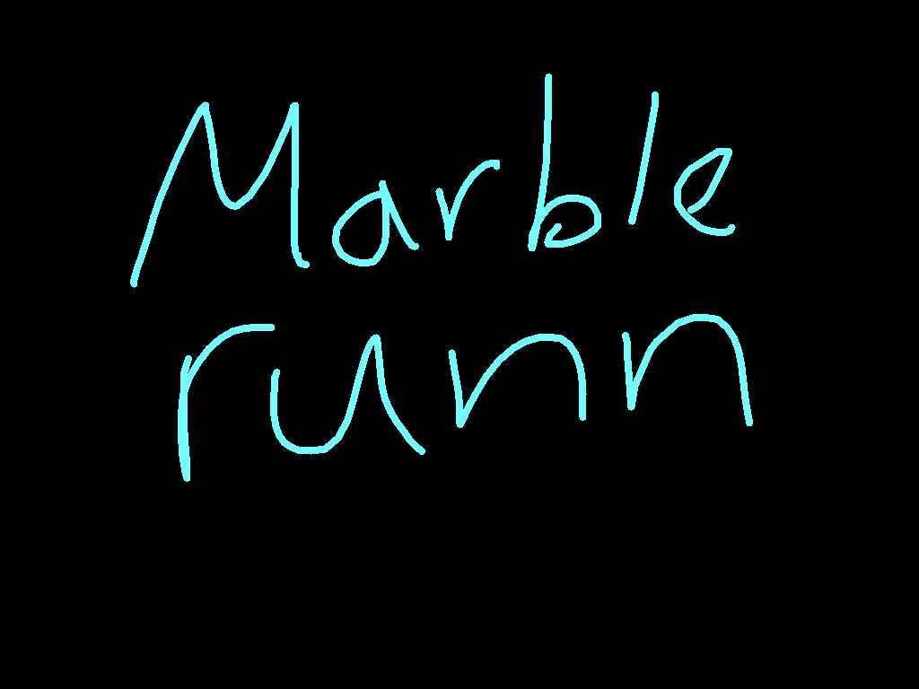 marble runn