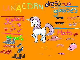 Unicorn Dress-Up! 1 1 1