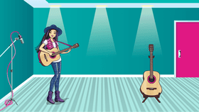 Learn to sing with Jackie ( Guitarist from "NOT THAT GIRLY GIRL") free trial