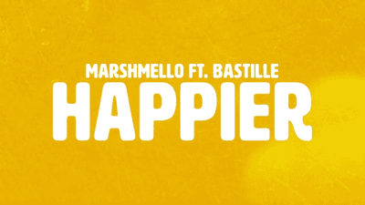 marshmello singing happier 1