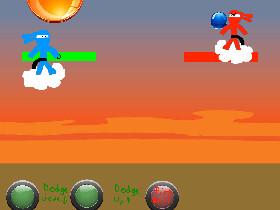 Speedy Sky Ninja Battle mega ball
