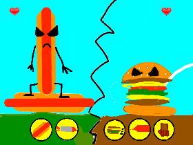 Sawsage vs Hamburger 1 1 1