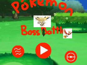 Pokemon Boss Battle 1 1