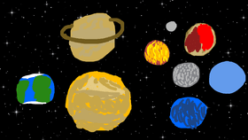 planets mess