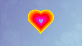 Super pretty Colormorphic heart generator