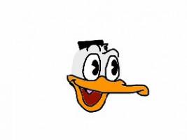 How to draw Donald Duck 1