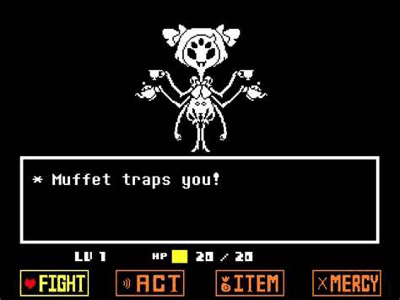 Muffet has trapped you!