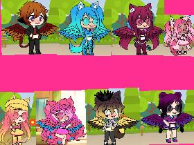 my friends, pet, and me in gacha life - copy