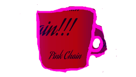 The pink Chain Custom Mug Design