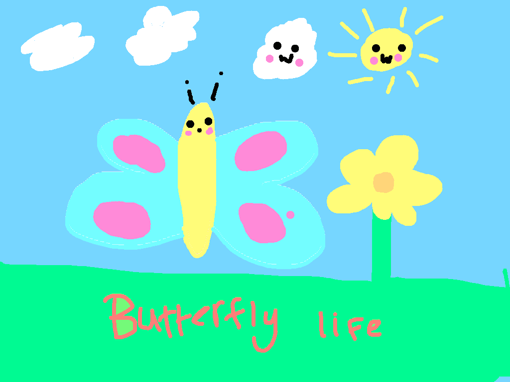 upcoming story is here!(Butterfly life)