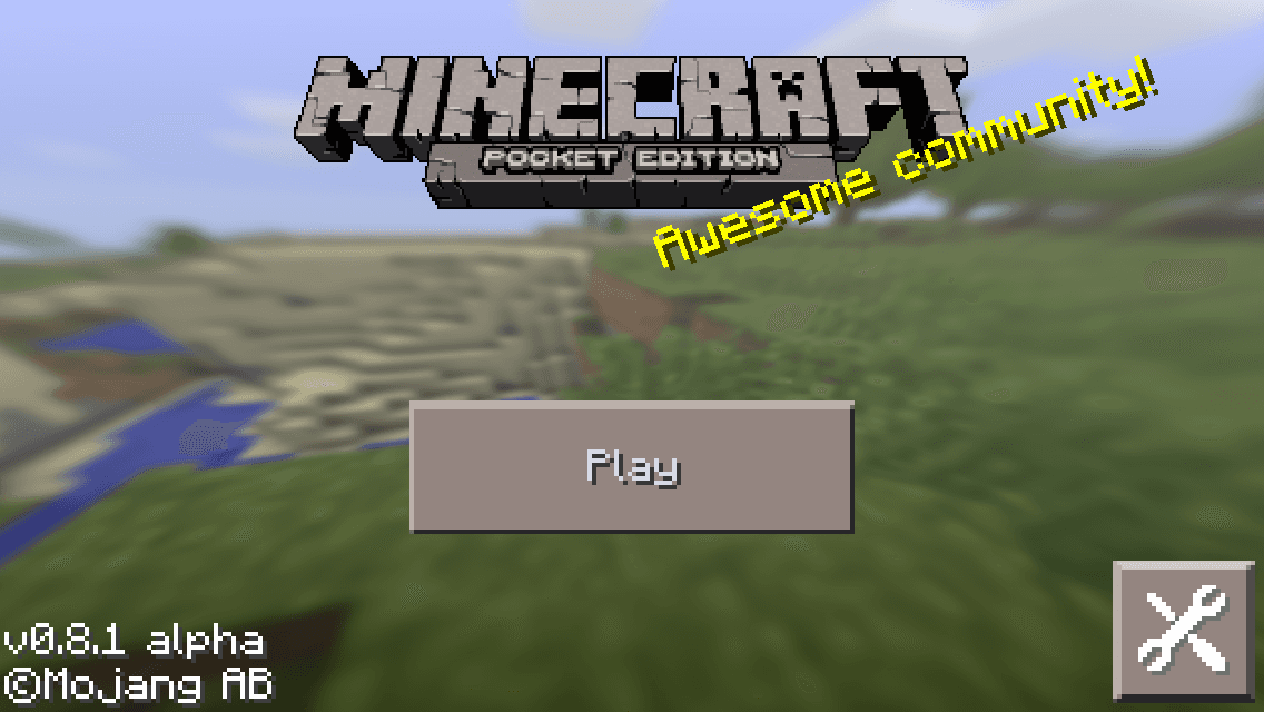 first playable MINECRAFT POCKET EDITION