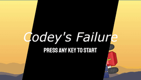 Week 2: Tell Codey's Story, Codey's Failure