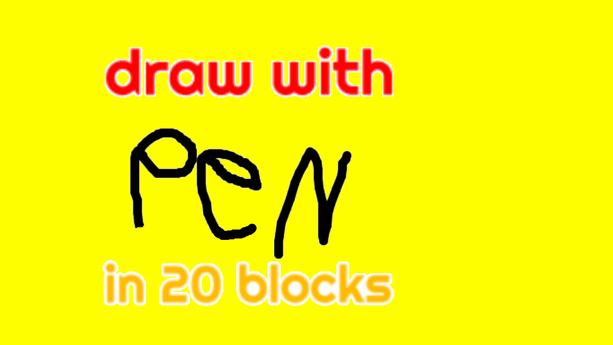 Week 3: Draw in 20 Blocks