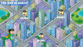 Superhero Crime City Dash