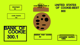 cookie clicker (press space)
