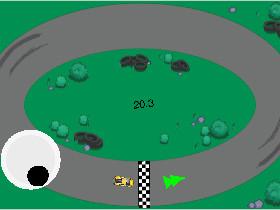 Racing game with joystick 1