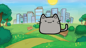 cat in the city