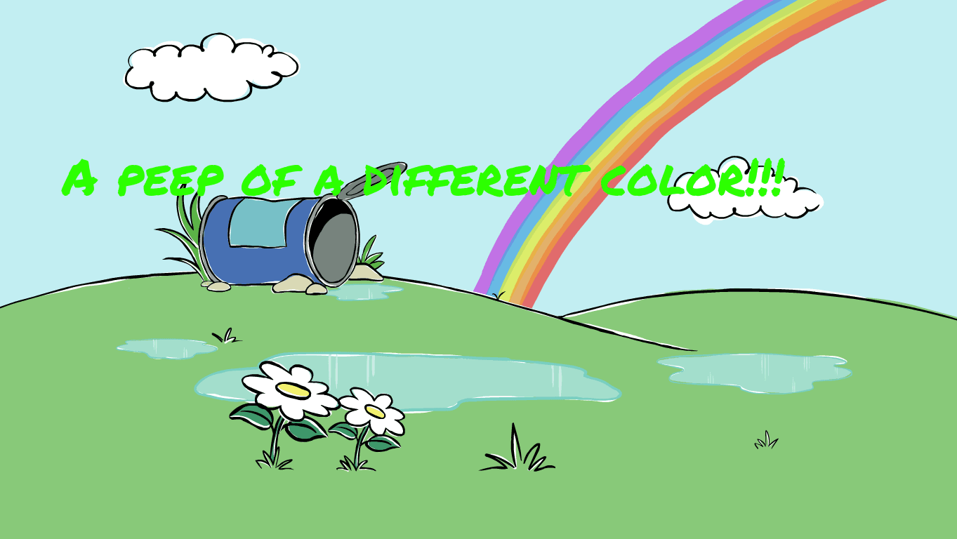 a peep of a different color (part 1)