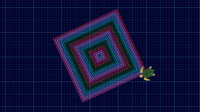 Rainbow Diamond Square