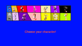 Sonic smash bros choose your character