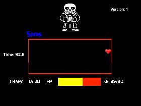 Bad time: An Undertale Fight V1 1 1