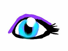 blonking eye animation (dont look at the background) 1