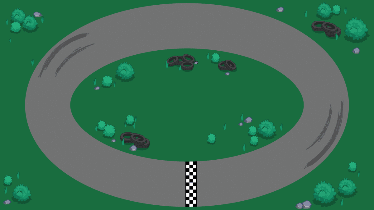 Mario Kart race track 1