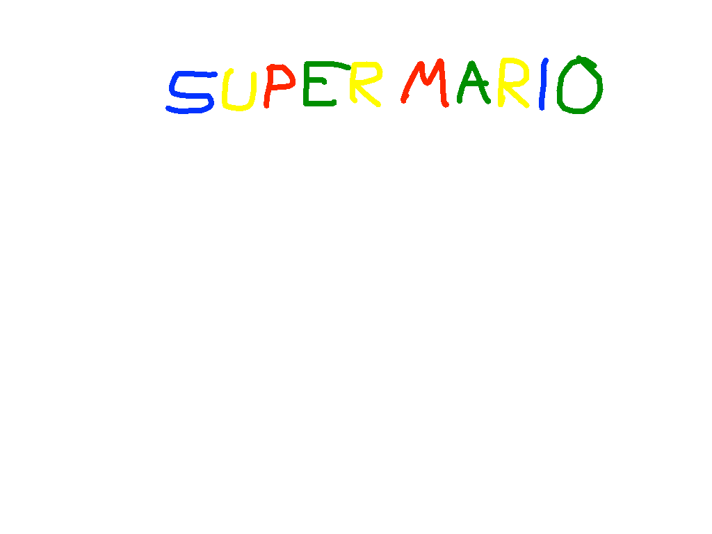 Super Mario power ups 1