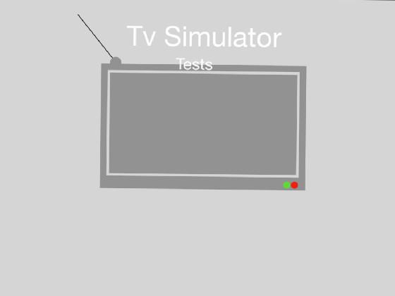 Tests For tv Sim