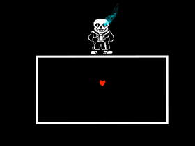 Sans And Undyne and Papyrus Fight black n white