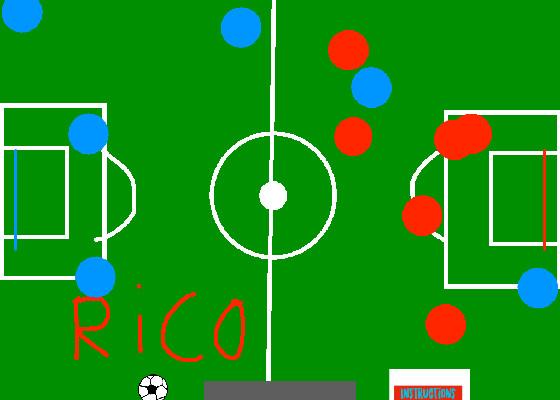 soccer game by rico