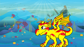 Celesti the water dragon