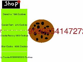 Cookie Clicker but grandma is 9999999 clicks