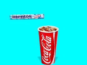Mentos and Coke 1
