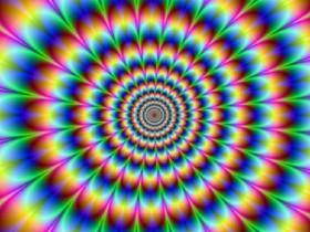 Cool rainbow illusion! 1 1