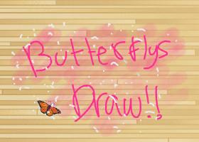 butterflys draw 🦋